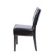 Chaises confortables en simili cuir Bolero marron foncé (Lot de 2)