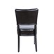 Chaises confortables en simili cuir Bolero marron foncé (Lot de 2)