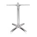 Pied de table à plateau basculant Bolero aluminium