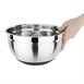 Bassine acier inoxydable fond silicone Vogue 5L