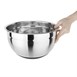 Bassine acier inoxydable fond silicone Vogue 8L