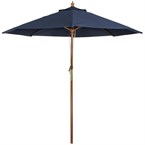 Parasol rond Bolero 3m bleu marine