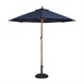 Parasol rond Bolero 3m bleu marine