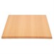 Plateau de table carré Bolero effet hêtre 700mm