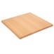 Plateau de table carré Bolero effet hêtre 700mm