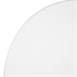 Plateau de table rond Bolero 600mm blanc cassé