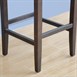 Tabourets de bar haut en simili cuir Bolero marron foncé (Lot de 2)