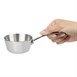 Mini saucière en acier inoxydable Vogue 85mm