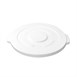 Couvercle pour conteneur rond blanc Vogue 38L