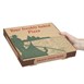 Boîtes à pizza imprimées compostables 311mm (lot de 100)