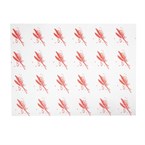 Emballages burgers rouges (Lot de 1000)