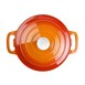 Grande cocotte ronde orange Vogue