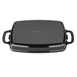 Plat en fonte rectangulaire Vogue noir 1,8L