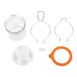 Bocaux à conserves Vogue 285ml (lot de 6)