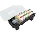 Etiquettes amovibles code couleur avec distributeur Hygiplas 24mm