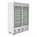Vitrine réfrigérée négative deux portes avec bandeau lumineux Polar Série G 920L