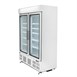 Vitrine réfrigérée négative deux portes avec bandeau lumineux Polar Série G 920L