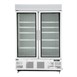 Vitrine réfrigérée négative deux portes avec bandeau lumineux Polar Série G 920L