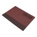 Protège-menus contemporain Securit rouge foncé