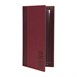 Protège-menus contemporain Securit rouge foncé
