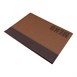 Protège-menus contemporain Securit marron clair