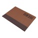 Protège-menus contemporain Securit marron clair
