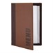 Protège-menus contemporain Securit marron clair