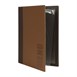 Protège-menus contemporain Securit marron clair