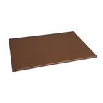 Planche à découper haute densité Hygiplas marron