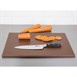 Planche à découper haute densité Hygiplas marron