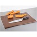 Planche à découper haute densité Hygiplas marron