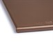 Planche à découper haute densité Hygiplas marron