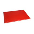Planche à découper haute densité Hygiplas rouge