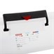 Conteneurs alimentaires avec couvercles et clips code couleur Araven