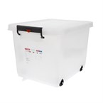 Conteneur alimentaire mobile avec couvercle Araven 50L
