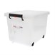 Conteneur alimentaire mobile avec couvercle Araven 50L