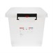 Conteneur alimentaire mobile avec couvercle Araven 50L