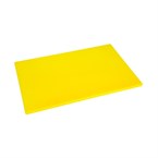 Planche à découper standard basse densité Hygiplas jaune