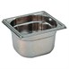 Bac GN 1/6 en acier inoxydable Matfer Bourgeat 65 mm