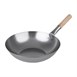 Wok en acier doux Vogue 35,6 cm