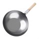 Wok en acier doux Vogue 35,6 cm