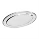 Plat de service ovale en inox Olympia