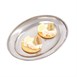 Plat de service ovale en inox Olympia