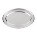 Plat de service ovale en inox Olympia