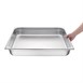 Bac Gastronorme inox GN 2/1 100mm Vogue