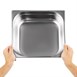Bac Gastronorme inox GN 2/3 100mm Vogue