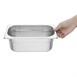 Bac Gastronorme inox GN 1/4 100mm Vogue