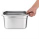 Bac Gastronorme inox GN 1/4 150mm Vogue