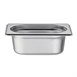 Bac Gastronorme inox GN 1/9 65mm Vogue