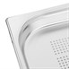 Bac Gastronorme inox perforé GN 1/1 40mm Vogue